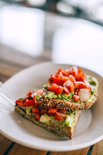 Vegetarian Breakfast: Roasted Veggie Sandwich